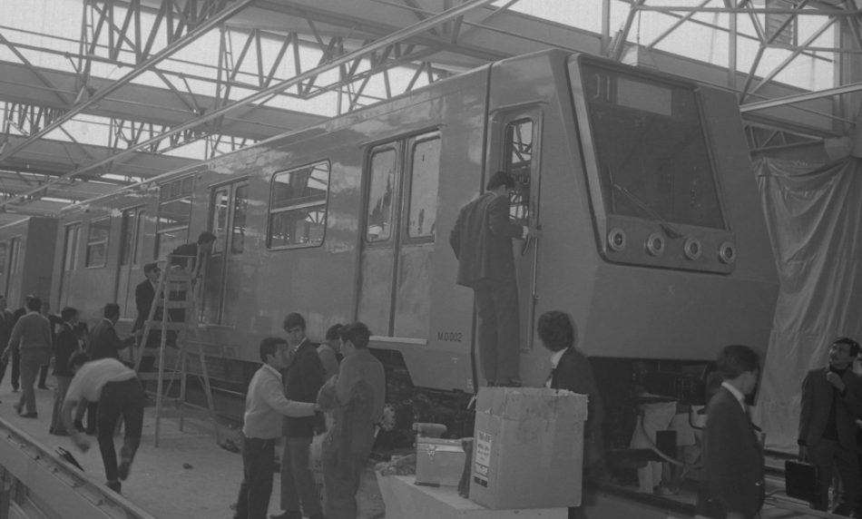 Inauguracion del Metro