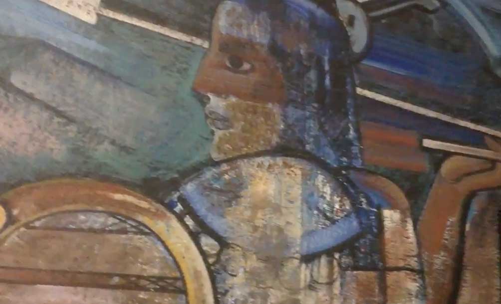 mural, Guillermo Ceniceros, pintura en las paredes