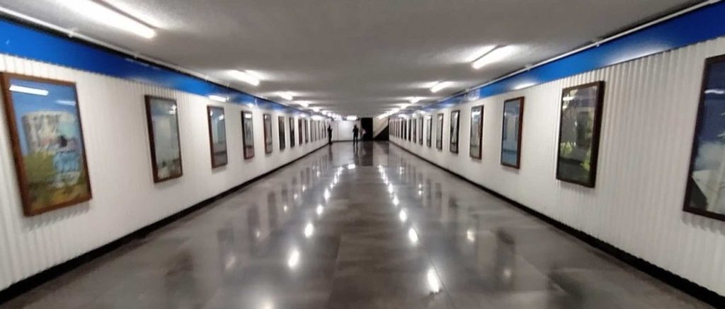Estación metro Hidalgo - Linea 2 del metro de la Ciudad de México
