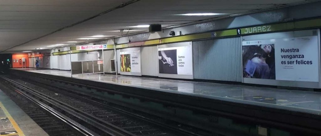 estacion metro juarez