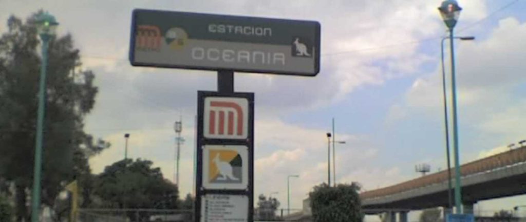 estacion metro oceania