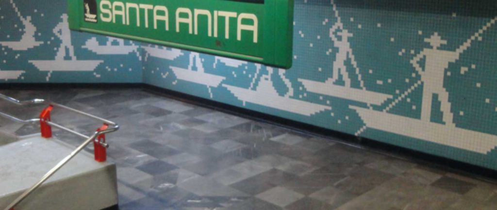 estacion del metro santa anita